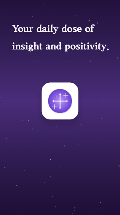 Daily Tarot intro screen